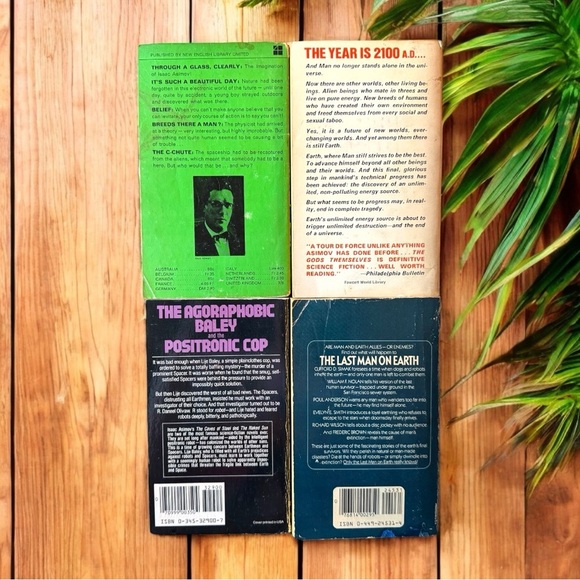 Vintage Isaac Asimov Sci-Fi Paperback Lot - 4 Books - Picture 2 of 13